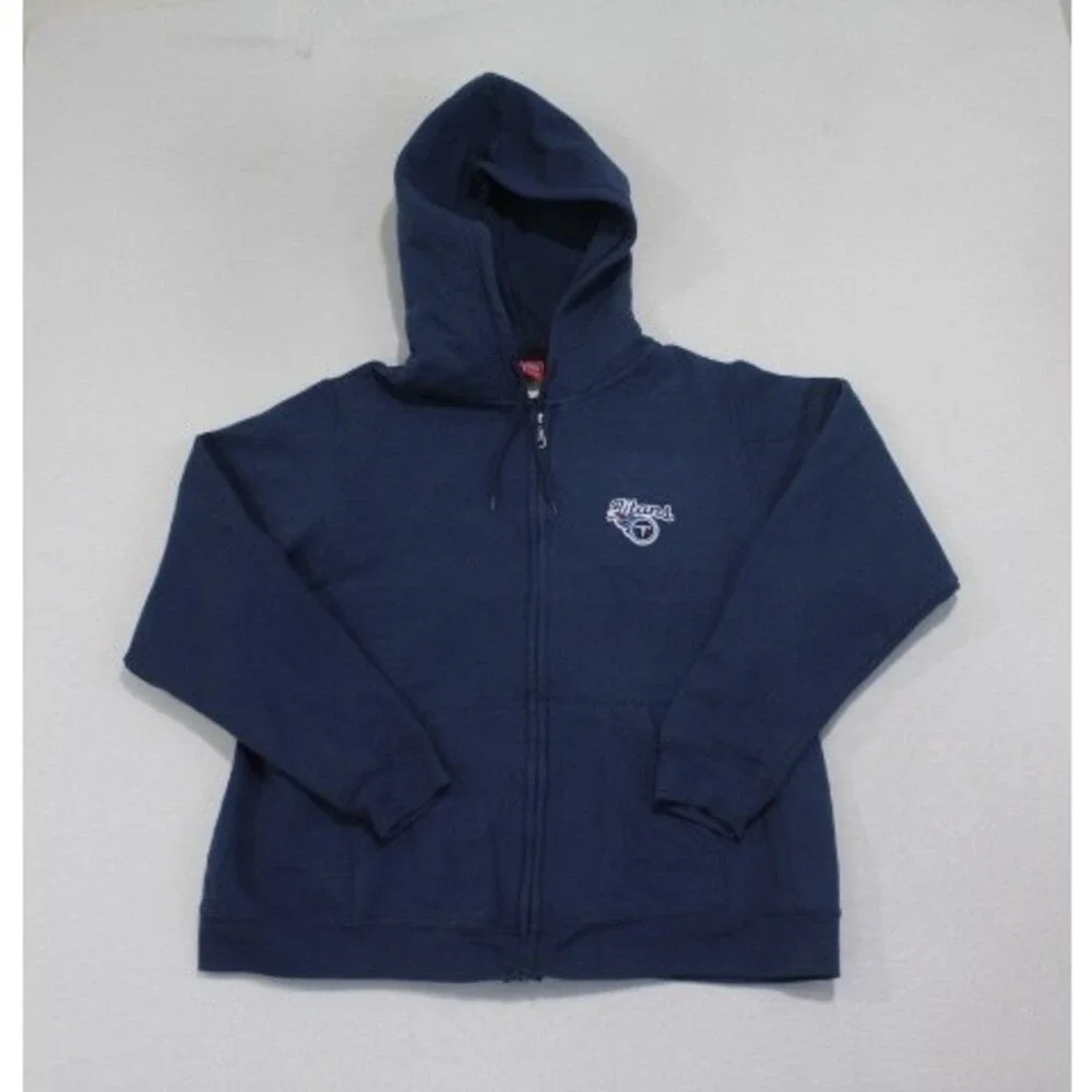 NFL Women Blue Hoodie Sweater Tennessee Titans Size Large